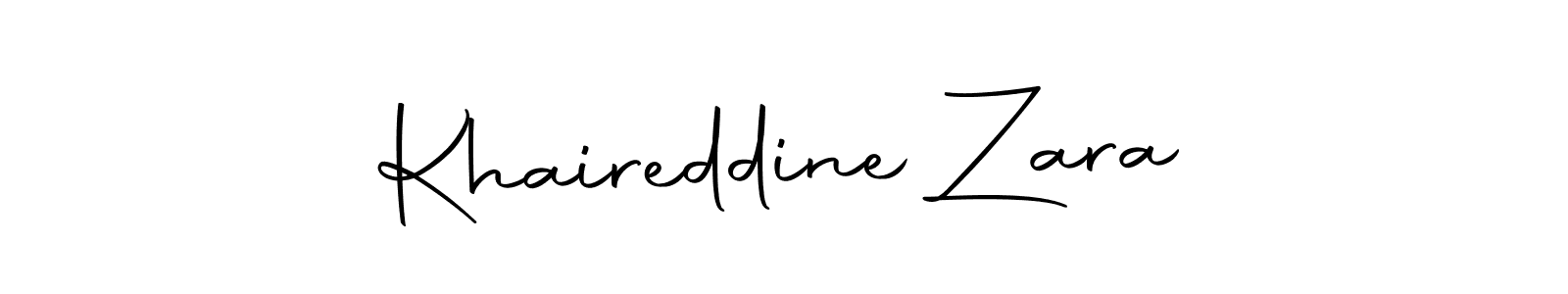 Once you've used our free online signature maker to create your best signature Autography-DOLnW style, it's time to enjoy all of the benefits that Khaireddine Zara name signing documents. Khaireddine Zara signature style 10 images and pictures png