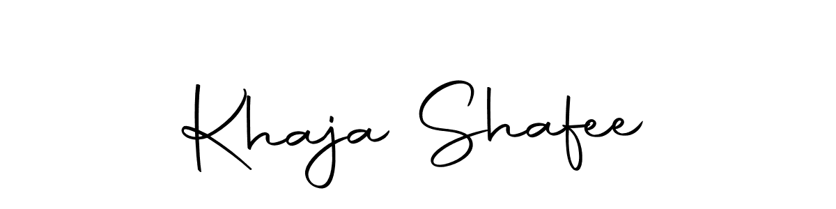 You should practise on your own different ways (Autography-DOLnW) to write your name (Khaja Shafee) in signature. don't let someone else do it for you. Khaja Shafee signature style 10 images and pictures png