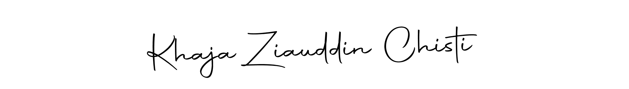 You should practise on your own different ways (Autography-DOLnW) to write your name (Khaja Ziauddin Chisti) in signature. don't let someone else do it for you. Khaja Ziauddin Chisti signature style 10 images and pictures png