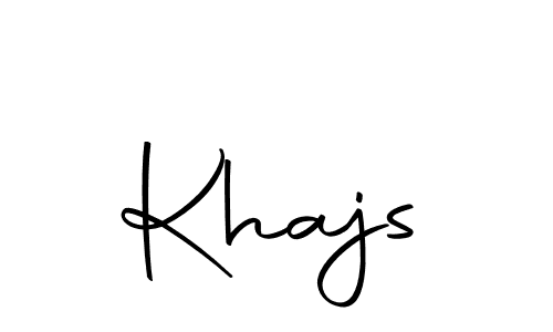 You should practise on your own different ways (Autography-DOLnW) to write your name (Khajs) in signature. don't let someone else do it for you. Khajs signature style 10 images and pictures png