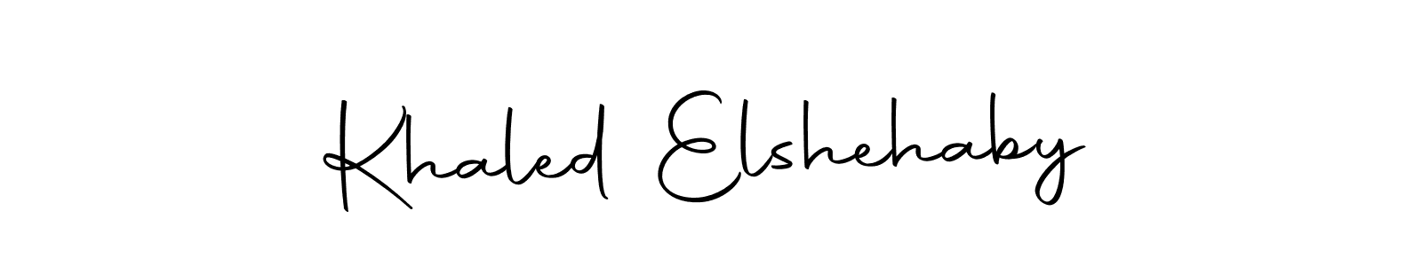 How to make Khaled Elshehaby signature? Autography-DOLnW is a professional autograph style. Create handwritten signature for Khaled Elshehaby name. Khaled Elshehaby signature style 10 images and pictures png