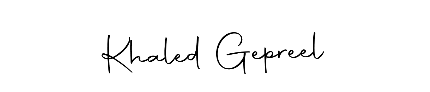 Once you've used our free online signature maker to create your best signature Autography-DOLnW style, it's time to enjoy all of the benefits that Khaled Gepreel name signing documents. Khaled Gepreel signature style 10 images and pictures png