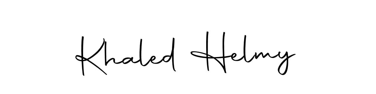 Similarly Autography-DOLnW is the best handwritten signature design. Signature creator online .You can use it as an online autograph creator for name Khaled Helmy. Khaled Helmy signature style 10 images and pictures png