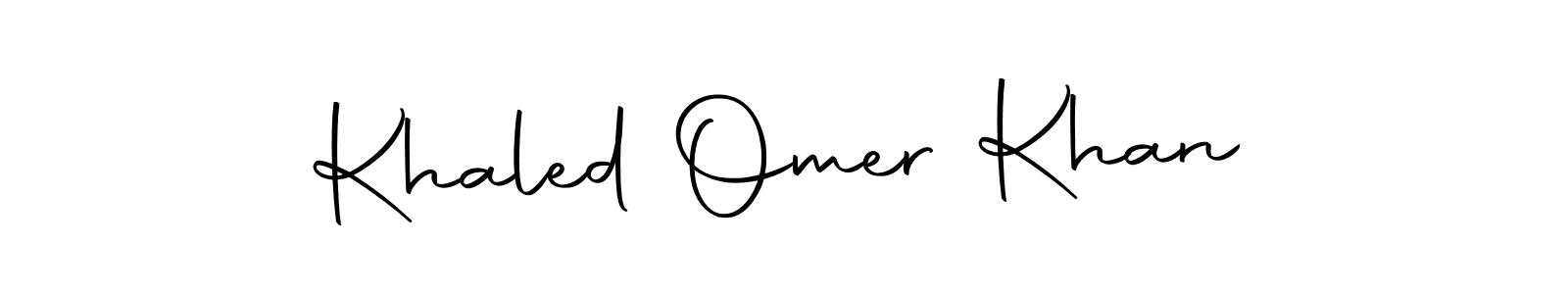 Also You can easily find your signature by using the search form. We will create Khaled Omer Khan name handwritten signature images for you free of cost using Autography-DOLnW sign style. Khaled Omer Khan signature style 10 images and pictures png