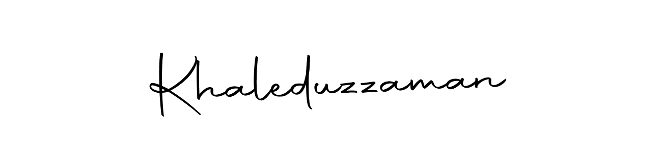 Make a short Khaleduzzaman signature style. Manage your documents anywhere anytime using Autography-DOLnW. Create and add eSignatures, submit forms, share and send files easily. Khaleduzzaman signature style 10 images and pictures png