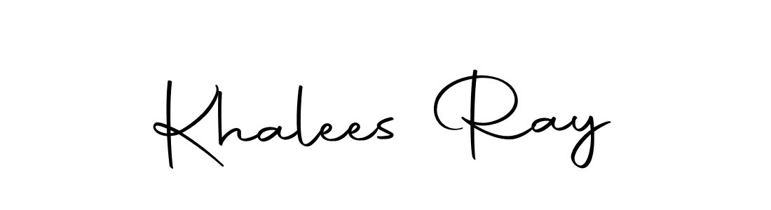 How to make Khalees Ray signature? Autography-DOLnW is a professional autograph style. Create handwritten signature for Khalees Ray name. Khalees Ray signature style 10 images and pictures png