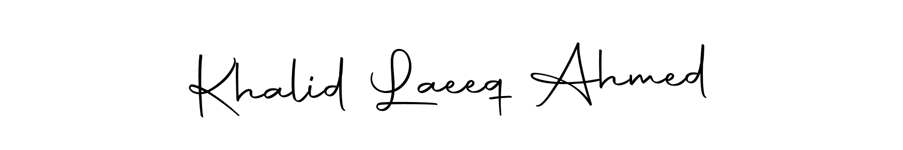 How to Draw Khalid Laeeq Ahmed signature style? Autography-DOLnW is a latest design signature styles for name Khalid Laeeq Ahmed. Khalid Laeeq Ahmed signature style 10 images and pictures png