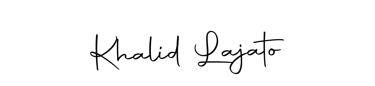 You should practise on your own different ways (Autography-DOLnW) to write your name (Khalid Lajato) in signature. don't let someone else do it for you. Khalid Lajato signature style 10 images and pictures png