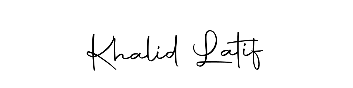 How to Draw Khalid Latif signature style? Autography-DOLnW is a latest design signature styles for name Khalid Latif. Khalid Latif signature style 10 images and pictures png