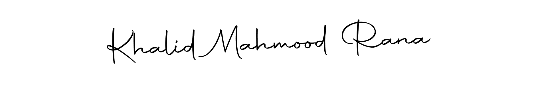 How to make Khalid Mahmood Rana signature? Autography-DOLnW is a professional autograph style. Create handwritten signature for Khalid Mahmood Rana name. Khalid Mahmood Rana signature style 10 images and pictures png