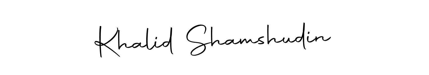 Also You can easily find your signature by using the search form. We will create Khalid Shamshudin name handwritten signature images for you free of cost using Autography-DOLnW sign style. Khalid Shamshudin signature style 10 images and pictures png