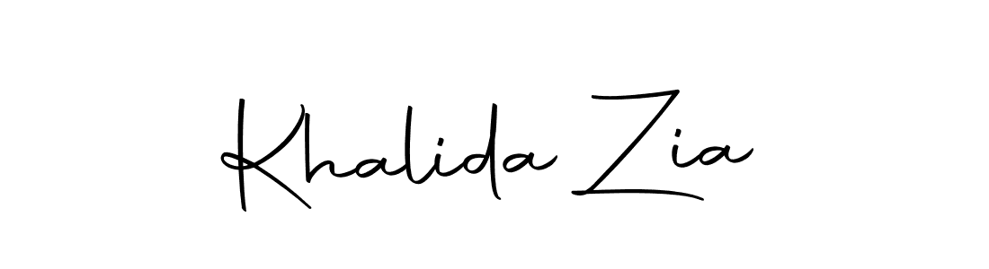Here are the top 10 professional signature styles for the name Khalida Zia. These are the best autograph styles you can use for your name. Khalida Zia signature style 10 images and pictures png