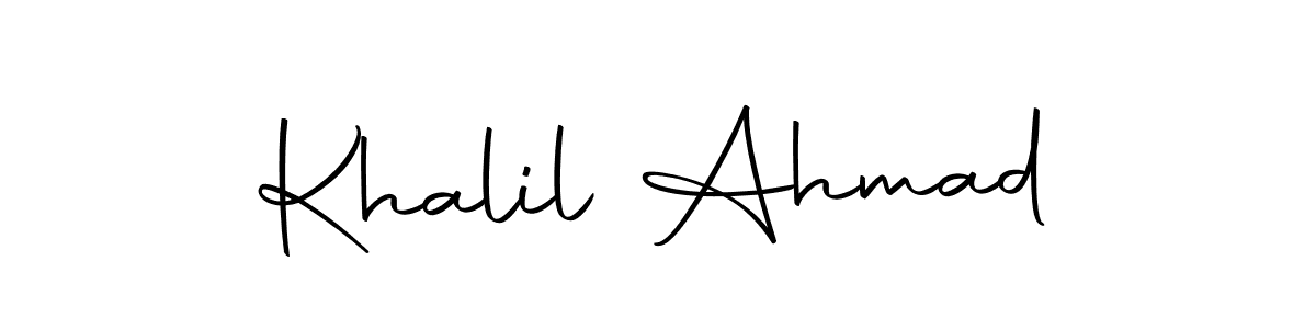 Autography-DOLnW is a professional signature style that is perfect for those who want to add a touch of class to their signature. It is also a great choice for those who want to make their signature more unique. Get Khalil Ahmad name to fancy signature for free. Khalil Ahmad signature style 10 images and pictures png