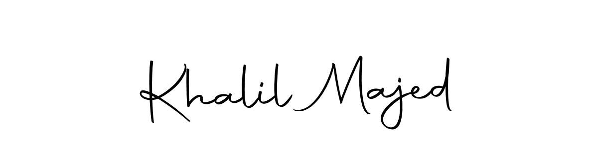 Make a beautiful signature design for name Khalil Majed. With this signature (Autography-DOLnW) style, you can create a handwritten signature for free. Khalil Majed signature style 10 images and pictures png