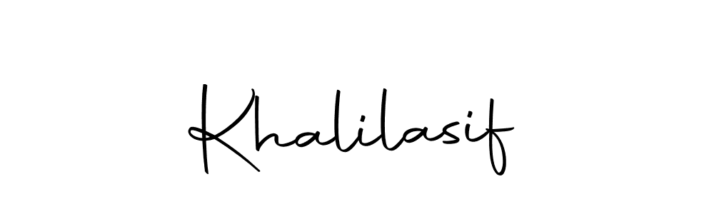 Here are the top 10 professional signature styles for the name Khalilasif. These are the best autograph styles you can use for your name. Khalilasif signature style 10 images and pictures png
