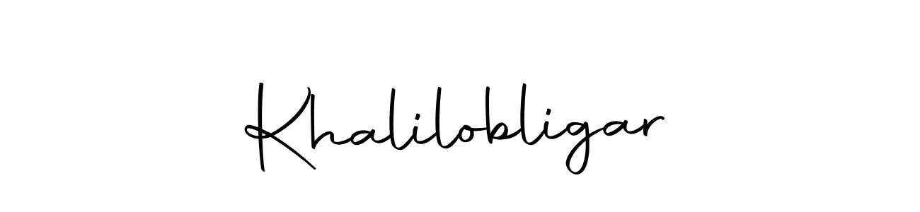 It looks lik you need a new signature style for name Khalilobligar. Design unique handwritten (Autography-DOLnW) signature with our free signature maker in just a few clicks. Khalilobligar signature style 10 images and pictures png