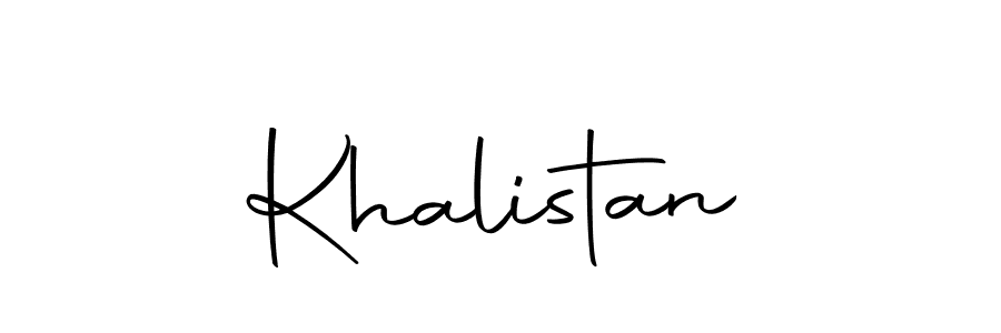 Khalistan stylish signature style. Best Handwritten Sign (Autography-DOLnW) for my name. Handwritten Signature Collection Ideas for my name Khalistan. Khalistan signature style 10 images and pictures png