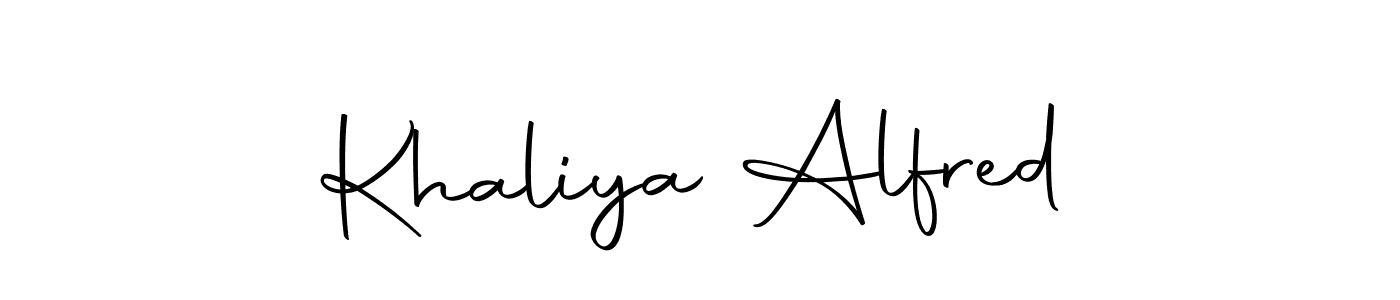 How to Draw Khaliya Alfred signature style? Autography-DOLnW is a latest design signature styles for name Khaliya Alfred. Khaliya Alfred signature style 10 images and pictures png