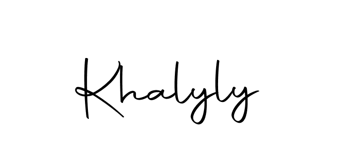 This is the best signature style for the Khalyly name. Also you like these signature font (Autography-DOLnW). Mix name signature. Khalyly signature style 10 images and pictures png