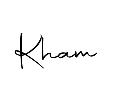 How to make Kham name signature. Use Autography-DOLnW style for creating short signs online. This is the latest handwritten sign. Kham signature style 10 images and pictures png