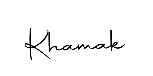 How to make Khamak name signature. Use Autography-DOLnW style for creating short signs online. This is the latest handwritten sign. Khamak signature style 10 images and pictures png