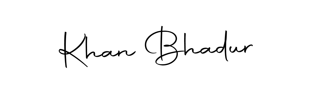 You can use this online signature creator to create a handwritten signature for the name Khan Bhadur. This is the best online autograph maker. Khan Bhadur signature style 10 images and pictures png