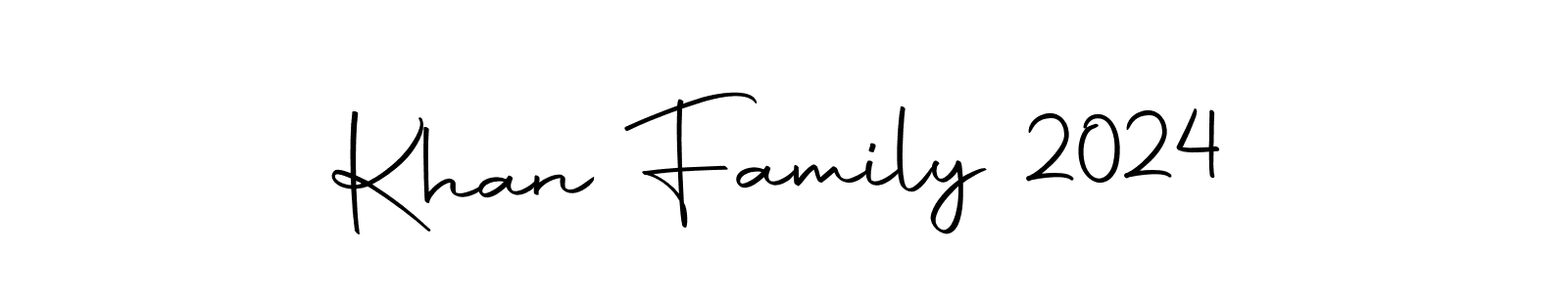 Khan Family 2024 stylish signature style. Best Handwritten Sign (Autography-DOLnW) for my name. Handwritten Signature Collection Ideas for my name Khan Family 2024. Khan Family 2024 signature style 10 images and pictures png