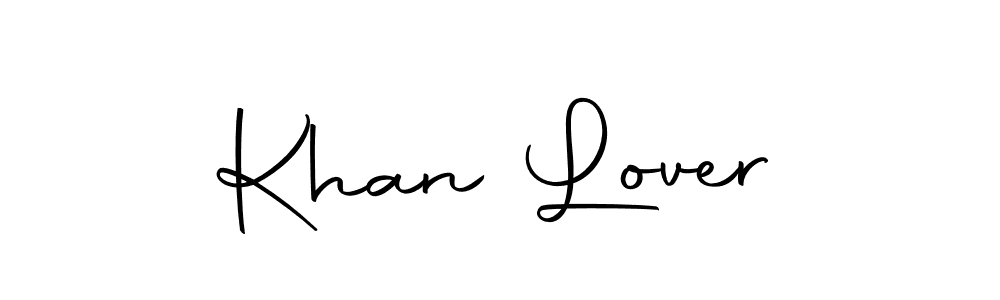 How to make Khan Lover signature? Autography-DOLnW is a professional autograph style. Create handwritten signature for Khan Lover name. Khan Lover signature style 10 images and pictures png