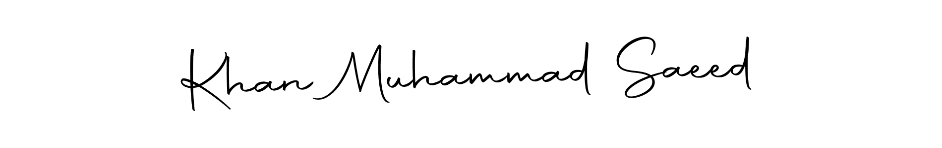It looks lik you need a new signature style for name Khan Muhammad Saeed. Design unique handwritten (Autography-DOLnW) signature with our free signature maker in just a few clicks. Khan Muhammad Saeed signature style 10 images and pictures png