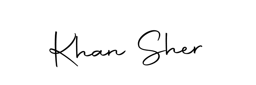 You can use this online signature creator to create a handwritten signature for the name Khan Sher. This is the best online autograph maker. Khan Sher signature style 10 images and pictures png