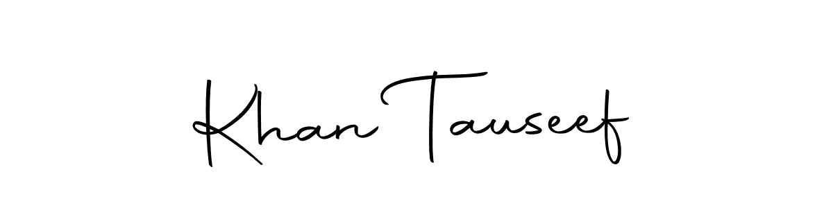 You can use this online signature creator to create a handwritten signature for the name Khan Tauseef. This is the best online autograph maker. Khan Tauseef signature style 10 images and pictures png