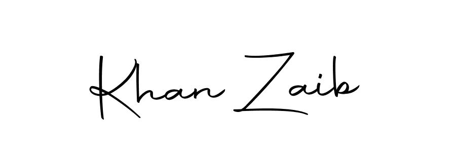 Khan Zaib stylish signature style. Best Handwritten Sign (Autography-DOLnW) for my name. Handwritten Signature Collection Ideas for my name Khan Zaib. Khan Zaib signature style 10 images and pictures png