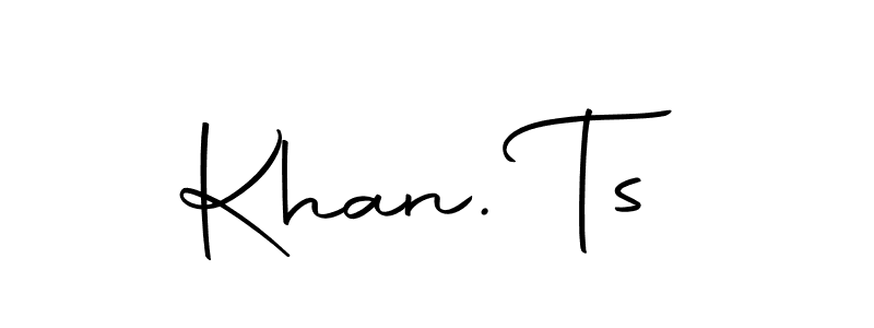 Also You can easily find your signature by using the search form. We will create Khan. Ts name handwritten signature images for you free of cost using Autography-DOLnW sign style. Khan. Ts signature style 10 images and pictures png