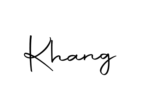 How to make Khang signature? Autography-DOLnW is a professional autograph style. Create handwritten signature for Khang name. Khang signature style 10 images and pictures png