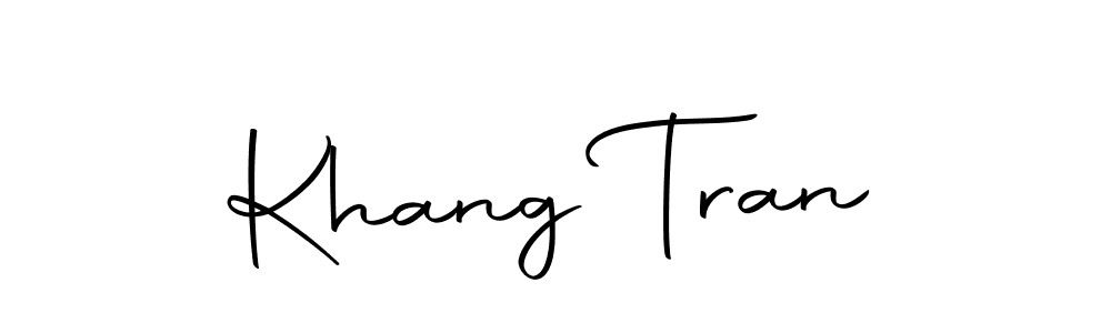 Once you've used our free online signature maker to create your best signature Autography-DOLnW style, it's time to enjoy all of the benefits that Khang Tran name signing documents. Khang Tran signature style 10 images and pictures png