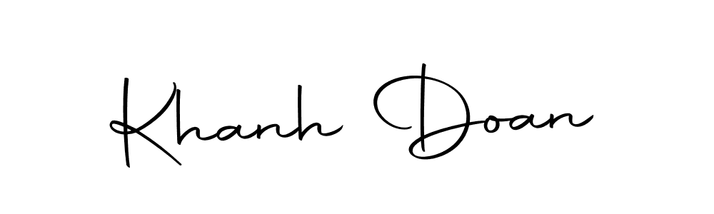 Make a beautiful signature design for name Khanh Doan. Use this online signature maker to create a handwritten signature for free. Khanh Doan signature style 10 images and pictures png