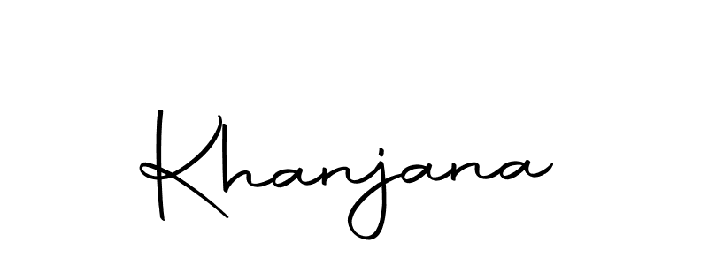 How to make Khanjana name signature. Use Autography-DOLnW style for creating short signs online. This is the latest handwritten sign. Khanjana signature style 10 images and pictures png