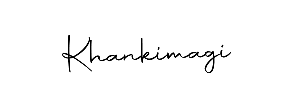 It looks lik you need a new signature style for name Khankimagi. Design unique handwritten (Autography-DOLnW) signature with our free signature maker in just a few clicks. Khankimagi signature style 10 images and pictures png