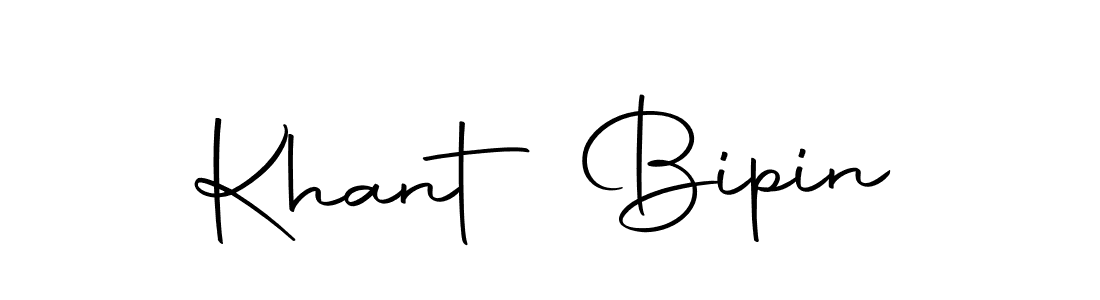 Also we have Khant Bipin name is the best signature style. Create professional handwritten signature collection using Autography-DOLnW autograph style. Khant Bipin signature style 10 images and pictures png