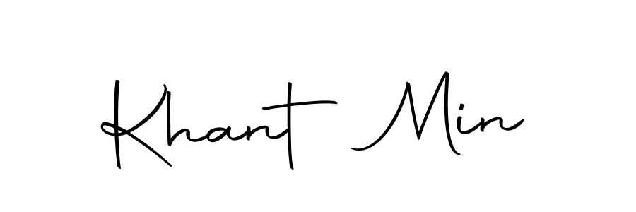 This is the best signature style for the Khant Min name. Also you like these signature font (Autography-DOLnW). Mix name signature. Khant Min signature style 10 images and pictures png