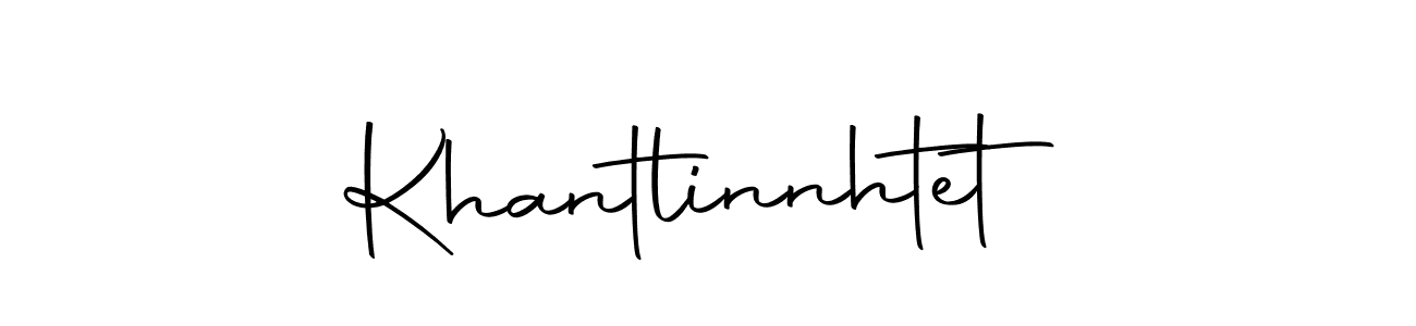 Khantlinnhtet stylish signature style. Best Handwritten Sign (Autography-DOLnW) for my name. Handwritten Signature Collection Ideas for my name Khantlinnhtet. Khantlinnhtet signature style 10 images and pictures png