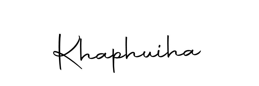 Create a beautiful signature design for name Khaphuiha. With this signature (Autography-DOLnW) fonts, you can make a handwritten signature for free. Khaphuiha signature style 10 images and pictures png