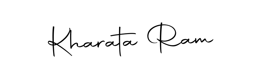 Create a beautiful signature design for name Kharata Ram. With this signature (Autography-DOLnW) fonts, you can make a handwritten signature for free. Kharata Ram signature style 10 images and pictures png