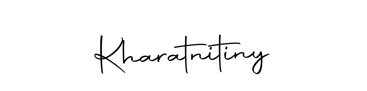 How to make Kharatnitiny signature? Autography-DOLnW is a professional autograph style. Create handwritten signature for Kharatnitiny name. Kharatnitiny signature style 10 images and pictures png
