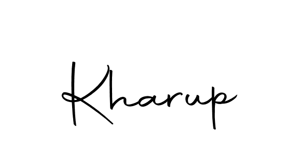 How to Draw Kharup signature style? Autography-DOLnW is a latest design signature styles for name Kharup. Kharup signature style 10 images and pictures png