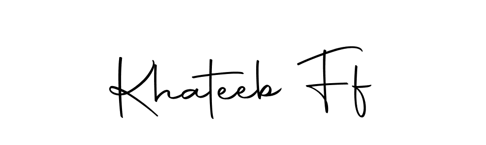 Here are the top 10 professional signature styles for the name Khateeb Ff. These are the best autograph styles you can use for your name. Khateeb Ff signature style 10 images and pictures png