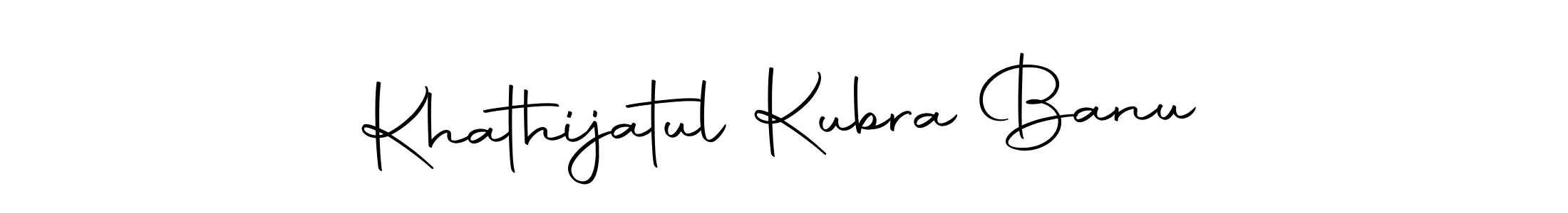 How to Draw Khathijatul Kubra Banu signature style? Autography-DOLnW is a latest design signature styles for name Khathijatul Kubra Banu. Khathijatul Kubra Banu signature style 10 images and pictures png