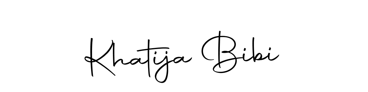 Make a short Khatija Bibi signature style. Manage your documents anywhere anytime using Autography-DOLnW. Create and add eSignatures, submit forms, share and send files easily. Khatija Bibi signature style 10 images and pictures png