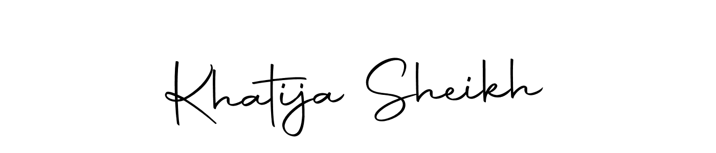 It looks lik you need a new signature style for name Khatija Sheikh. Design unique handwritten (Autography-DOLnW) signature with our free signature maker in just a few clicks. Khatija Sheikh signature style 10 images and pictures png