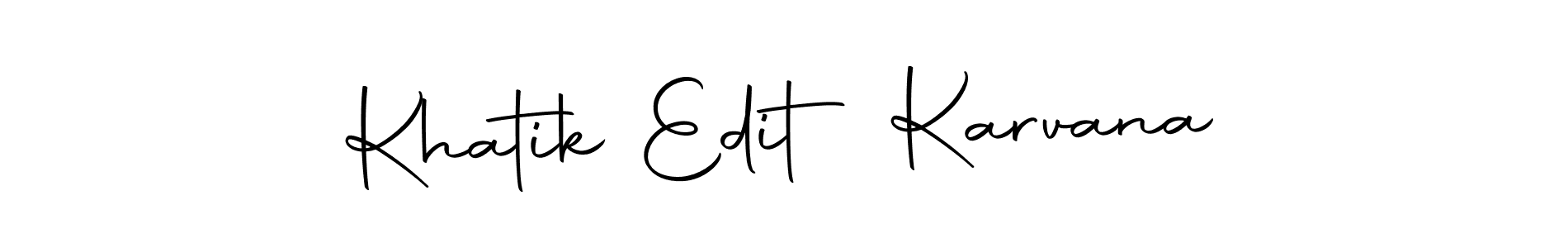 Here are the top 10 professional signature styles for the name Khatik Edit Karvana. These are the best autograph styles you can use for your name. Khatik Edit Karvana signature style 10 images and pictures png
